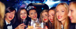 Corporate Party Bus Service nd Limousine rental service near me by diamond lux limo