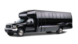 Limousine and party bus rental in vero beach fleet by party bus at the image with white back ground, vero Beach Limousine and airport transportation service in vero beach florida by diamond lux limo vero beach